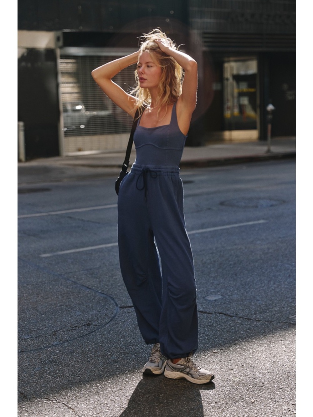NWOT Free People Movement Inbound Onesie in Midnight Navy size XS